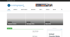 Desktop Screenshot of cruisingreport.com